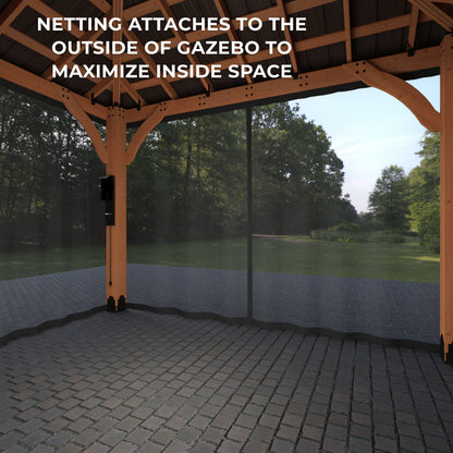 Mosquito Netting Kit-Norwood Gazebos