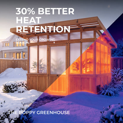 11x7 Poppy Greenhouse