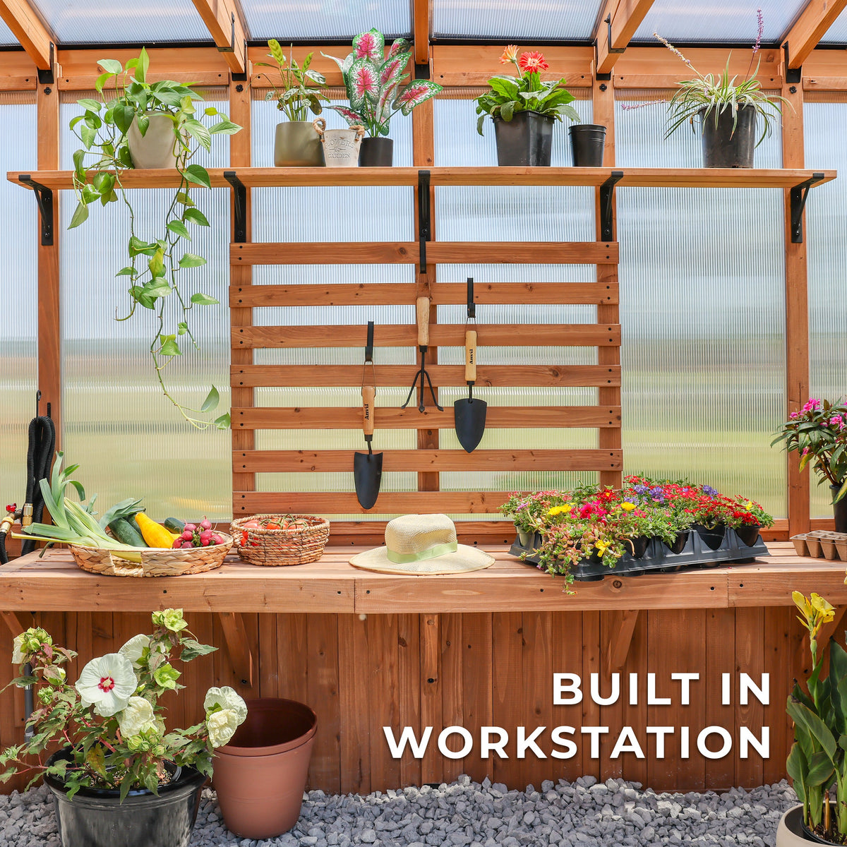 11x7 Poppy Greenhouse