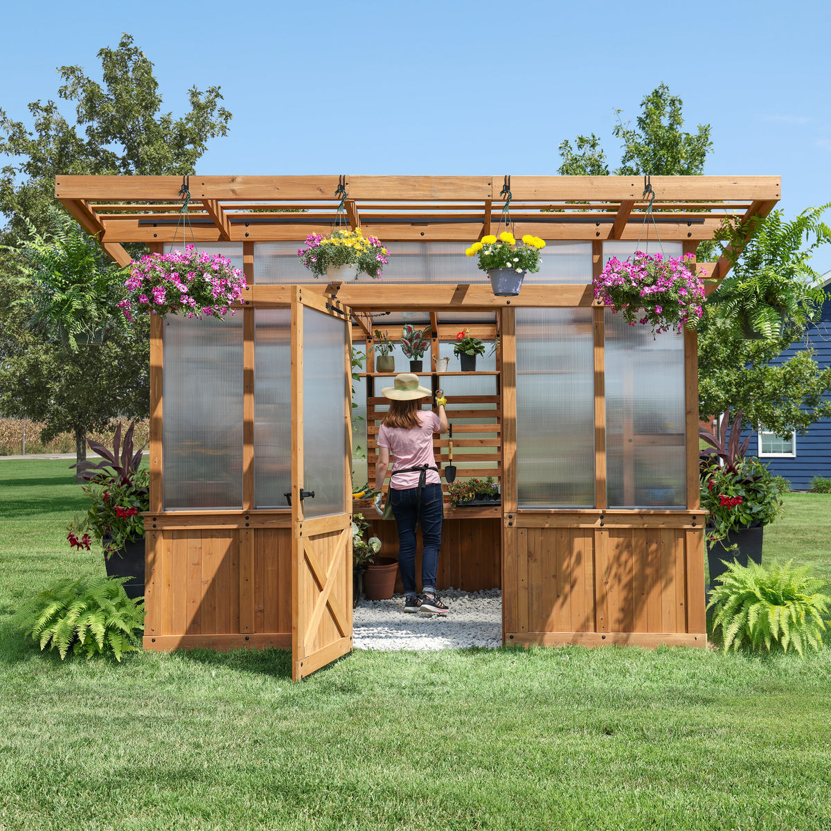 11x7 Poppy Greenhouse